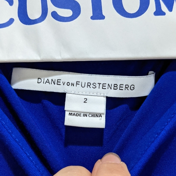 DVF color block shift dress - Picture 3 of 3